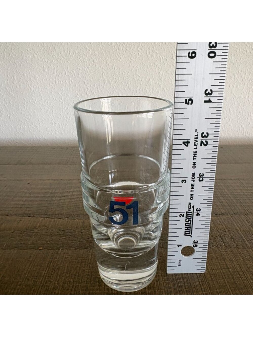 Vintage Pastis 51 WaterBarrel Carafe Set of 2 Glasses Shot Glass Retro Barware - Picture 8 of 9